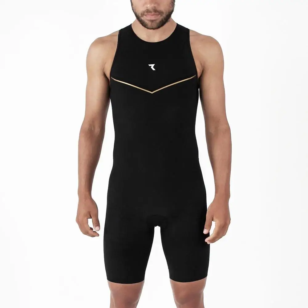 triathlon RYZON, Триатлон, без рукавов, одежда для бега, купальник для велоспорта, обтягивающий костюм,, Летний комбинезон, Триатлон, цельный, полный корпус, велосипедная униформа - Цвет: triathlon