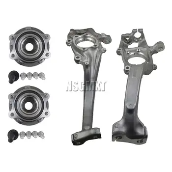 

AP01 2x Steering Knuckle & 2x Wheel Bearing Hub Kit For Audi A4 B8 A5 Q5 8K0407607S1 4H0498625S1 4H0498625D 4H0498625AS1