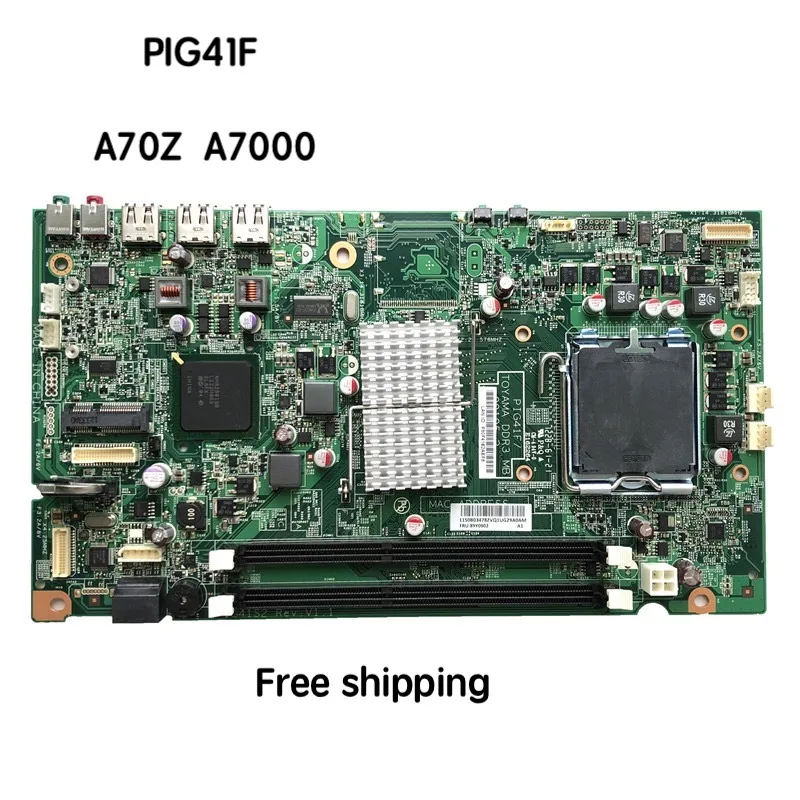 

09195-1 For Lenovo A70Z A7000 E4980I E4960I AIO Motherboard 89Y0902 PIG41F L-IG41S2 48.3BE03.011 Mainboard 100%tested fully work