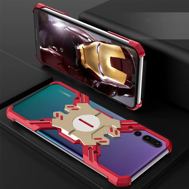 Герой Marvel элементы Алюминиевый металлический бампер чехол для huawei P20/P20 Pro тонкий жесткий защитный бампер для телефона P20Pro
