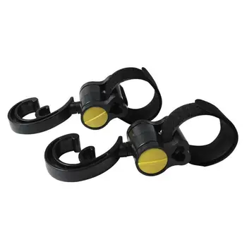 

360 Rotatable Baby Accessories Multi-function Baby Pack of Hooks(2Pcs) 32 cm/12.6 inch Stroller 15kg Hook