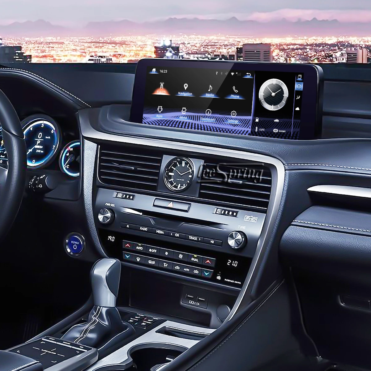 

12.3 inch Android 9.0 Upgraded Original Car Screen multimedia Player for LEXUS RX 2020 Original Car with Touch panel