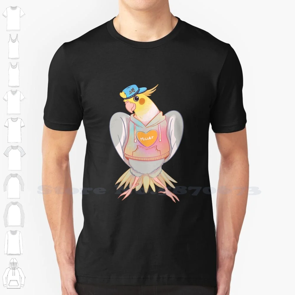 I Love My Cockatiel T Shirt Design Cockatiel Cool Tshirt