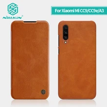 Для xiaomi mi A3 чехол для xiaomi mi cc9e NILLKIN винтажный Qin флип-чехол кошелек из кожи ПУ и ПК для xiaomi mi CC9 чехол 6,39''