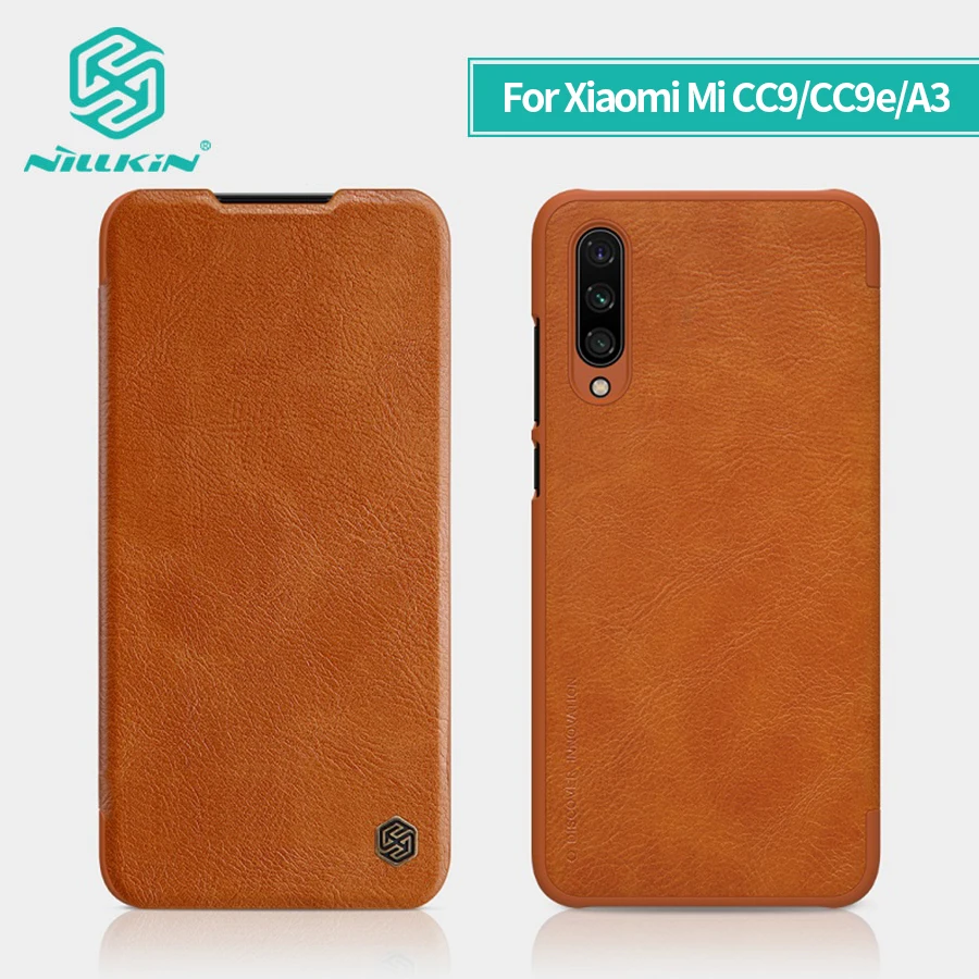 Чехол для Xiaomi mi A3 винтажный откидной чехол NILLKIN xiaomi cc9e бумажник из искусственной