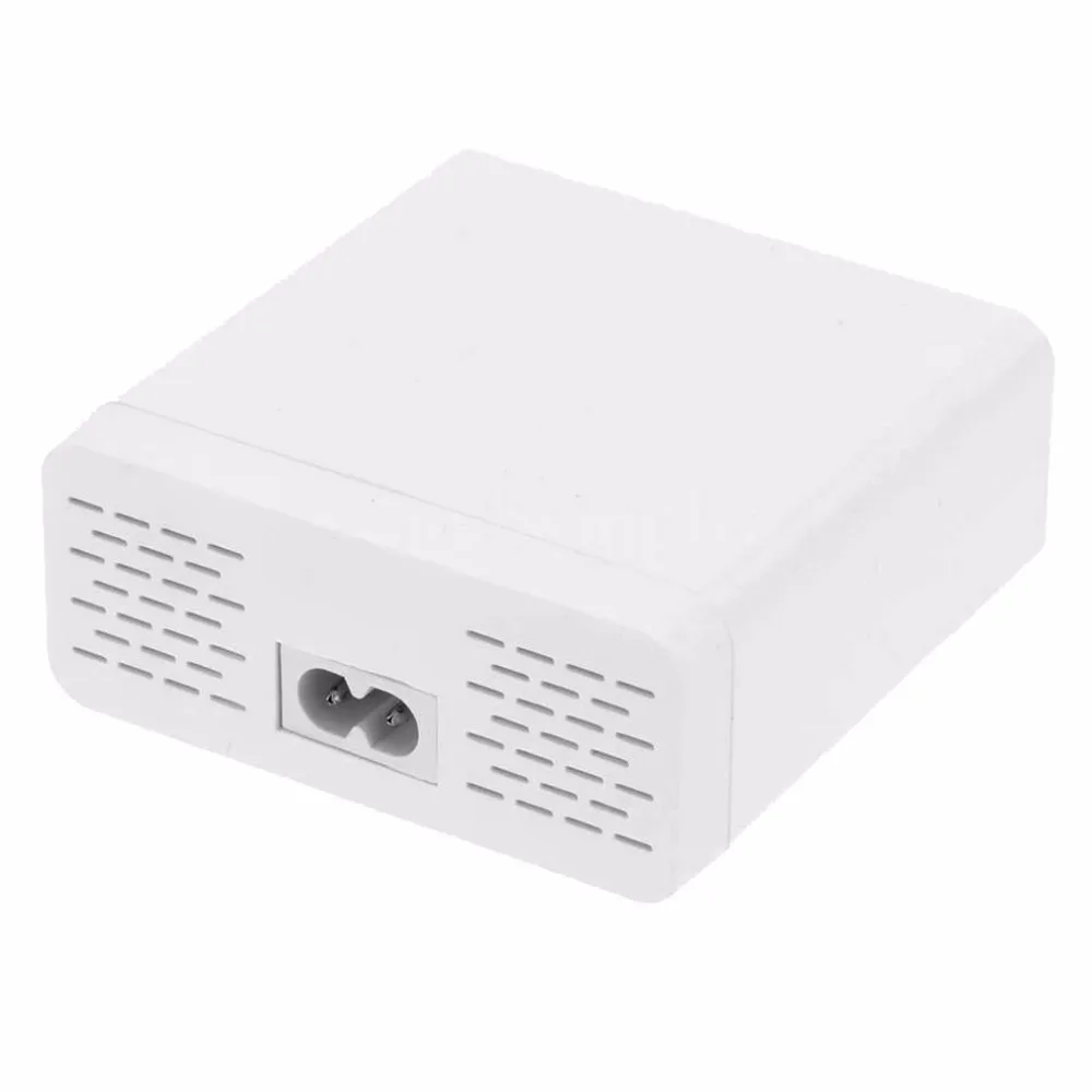 30 Вт 6A шесть портов USB быстрая зарядная станция настенный домашний адаптер автоматическое обнаружение с ЖК-экраном дисплей настольное умное зарядное устройство
