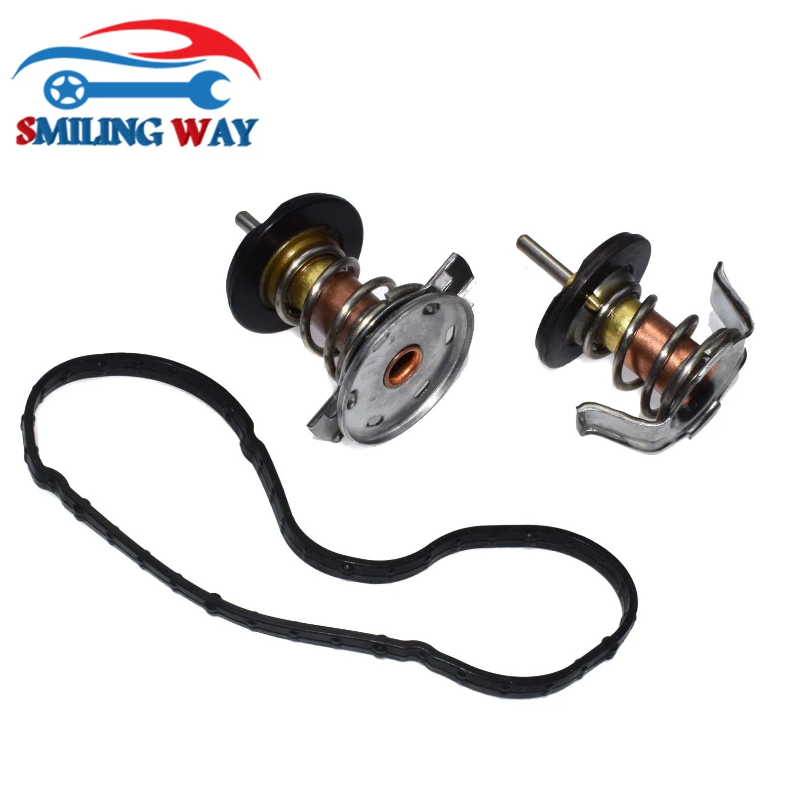 Engine Thermostat For 6.4L Powerstroke Diesel Trucks Ford F-250 F-350 F450 F-550 Super Duty 2008 2009 2010 OE# 8C3Z8575D RT1212