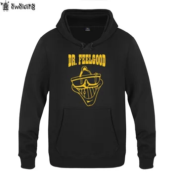 

Mens Hoodies Music Rock Dr. Feelgood Printed Hoodie Men Fleece Long Sleeve Man's Sweatshirt Skate Hip Hop Pullover Coat Big Size
