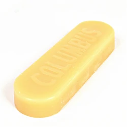 Premium Handmade Wax for Leather Edge Polishing - Available in 3 Colors, Made in Japan (Transparent)
