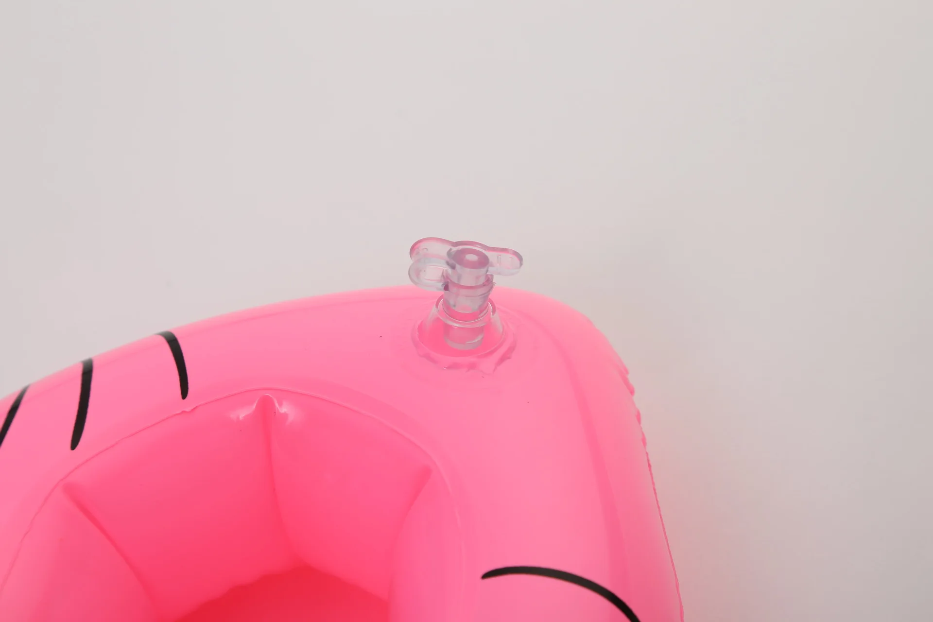 Environmentally Friendly PVC Inflatable Cup Holder Palm Coasters Flamingo Donuts Watermelon Water Cup Holder