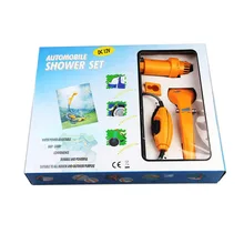 Небольшой автомобиль душ портативный автомобиль душ на открытом воздухе кемпинг Ванна перекрестная граница горячая Распродажа 4201-форма
