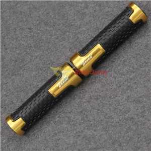 Рукоятка на руль мотоцикла для SUZUKI Bandit 1200 1250 250 400 650 GSF650 - Цвет: Golden