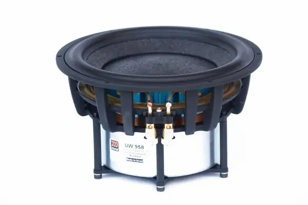 HF-266 Hi-Fi Динамик s 9 дюймовый сабвуфер блок высокий поток двойной ферритовый магнит