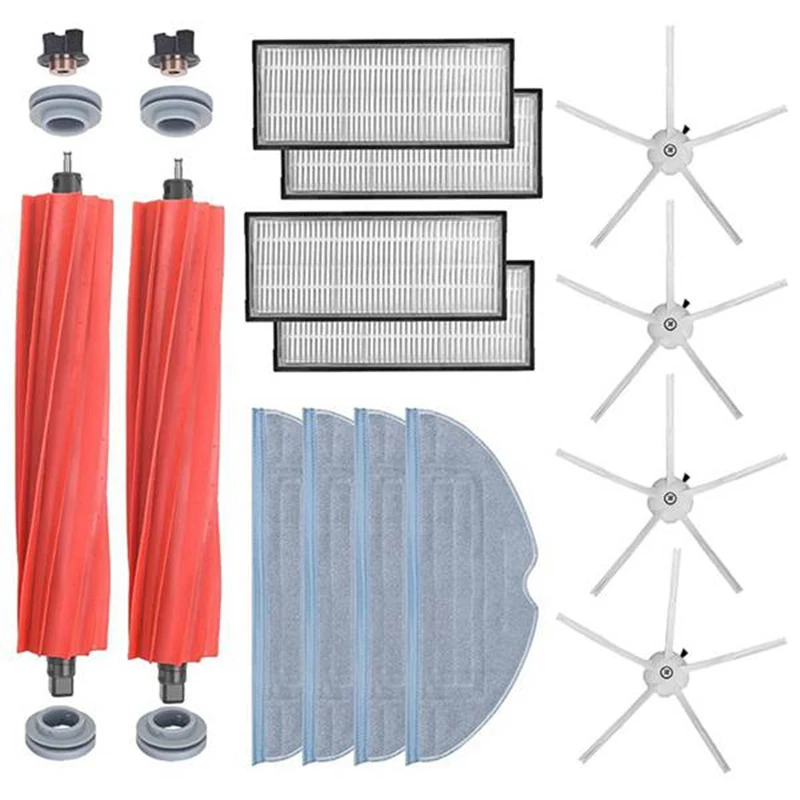 free shopping!!!- Accessories Kit for Roborock S7 S7 Plus T7S T7S Plus
Robot Vacuum Cleaner with Main Side Brushes, Mop Cloth, Hepa Filter