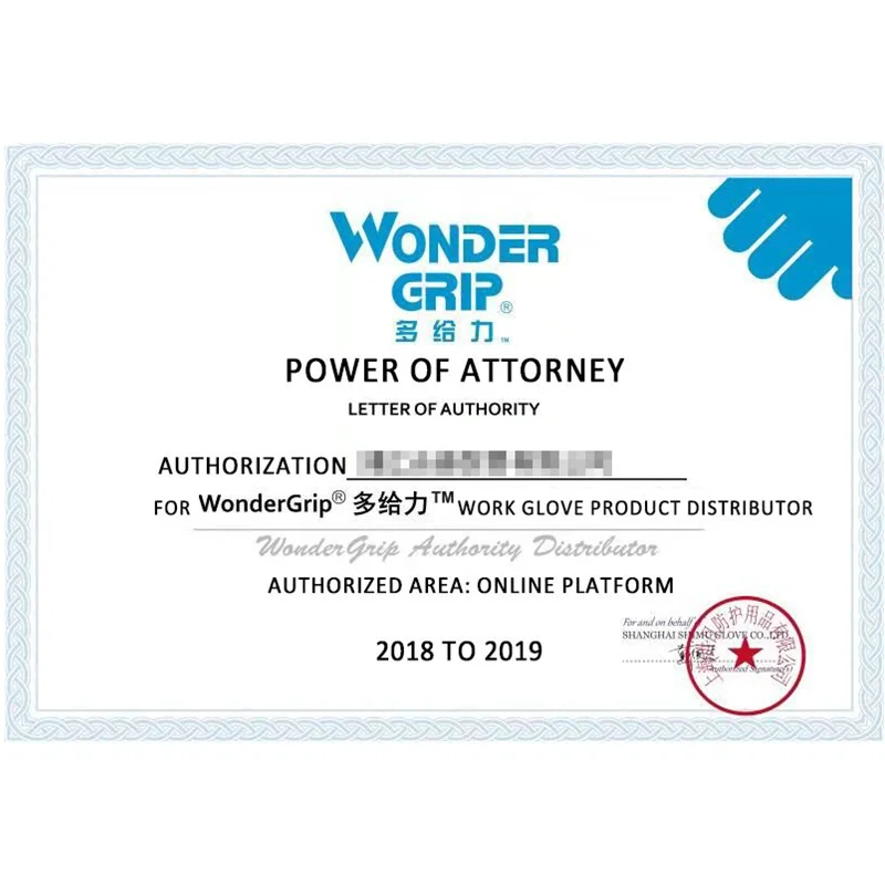 Wonder Grip 4121X-4131 сертифицированные безопасные рабочие перчатки для полиуретановых перчаток с покрытием ладони