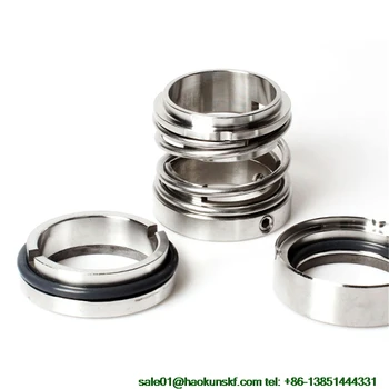 

202-22 Double Face Mechanical Seals (Material: CE/CE/EPDM ,CA/CE/NBR, SiC/SiC/FKM) Shaft Size 22mm, Outersize of Seat 38mm