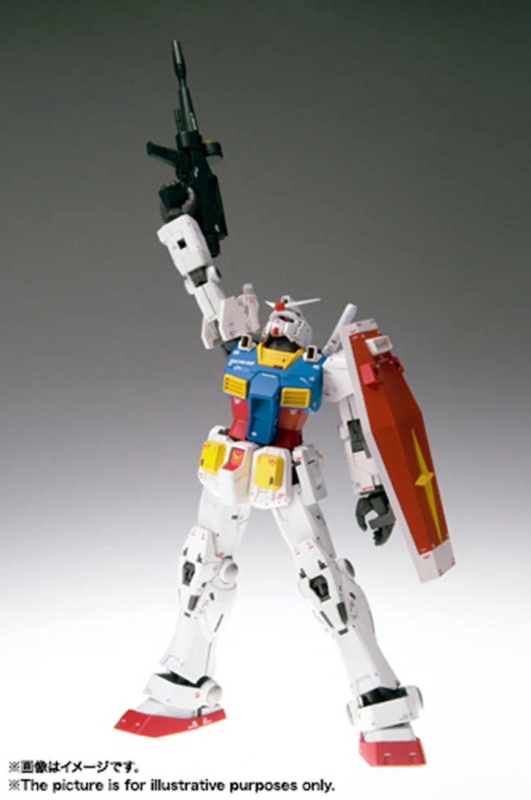 CMT ORIGIANL BANDAI Tamashii nages gunплотина FIX figation металлический композитный MS-06S Char's Zaku II и RX-78-02 gunплотины - Цвет: RX78 Gundam