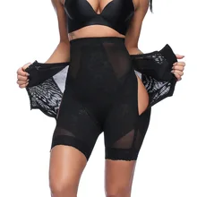 Корректирующее белье с высокой талией, контроль живота, белье для похудения и коррекции фигуры, нижнее белье, открытая спина, промежность, подтяжка ягодиц, коррекция фигуры, женские тонкие трусики