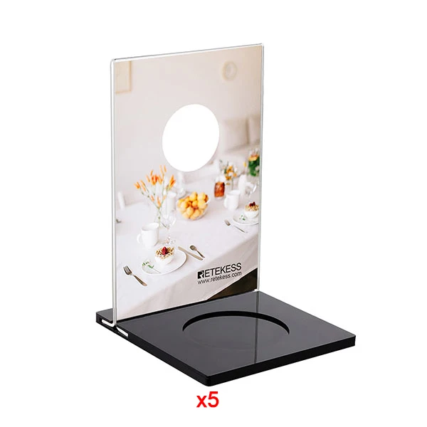 Only Table Card Retekess 5 шт. TD024 Механическая настольная карта для вызова кнопка ресторан пейджер обслуживание клиентов беспроводной звонящий Официант кнопка вызова - Цвет: Only Table Card