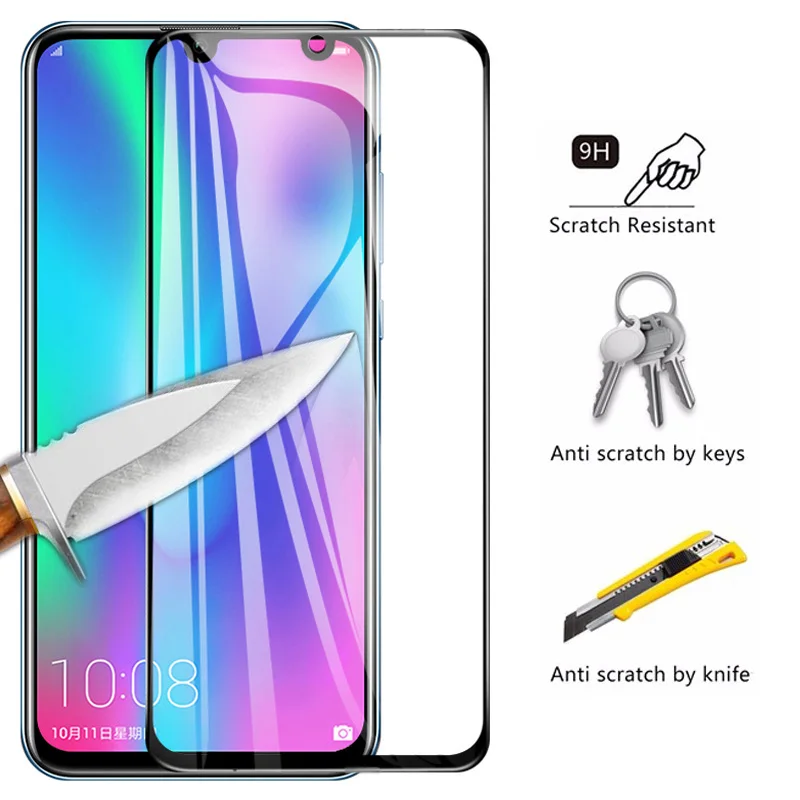 2 шт. Защитное стекло для huawei honor 10 lite закаленное стекло honor 10 светильник huawey tremp verre Screen Protector 10 lite cam 9h