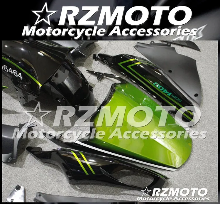 ABS мотоцикл обтекатель комплект для KAWASAKI ZX-14R 2006-2011 год кузов литьевая форма Магазин № 2094