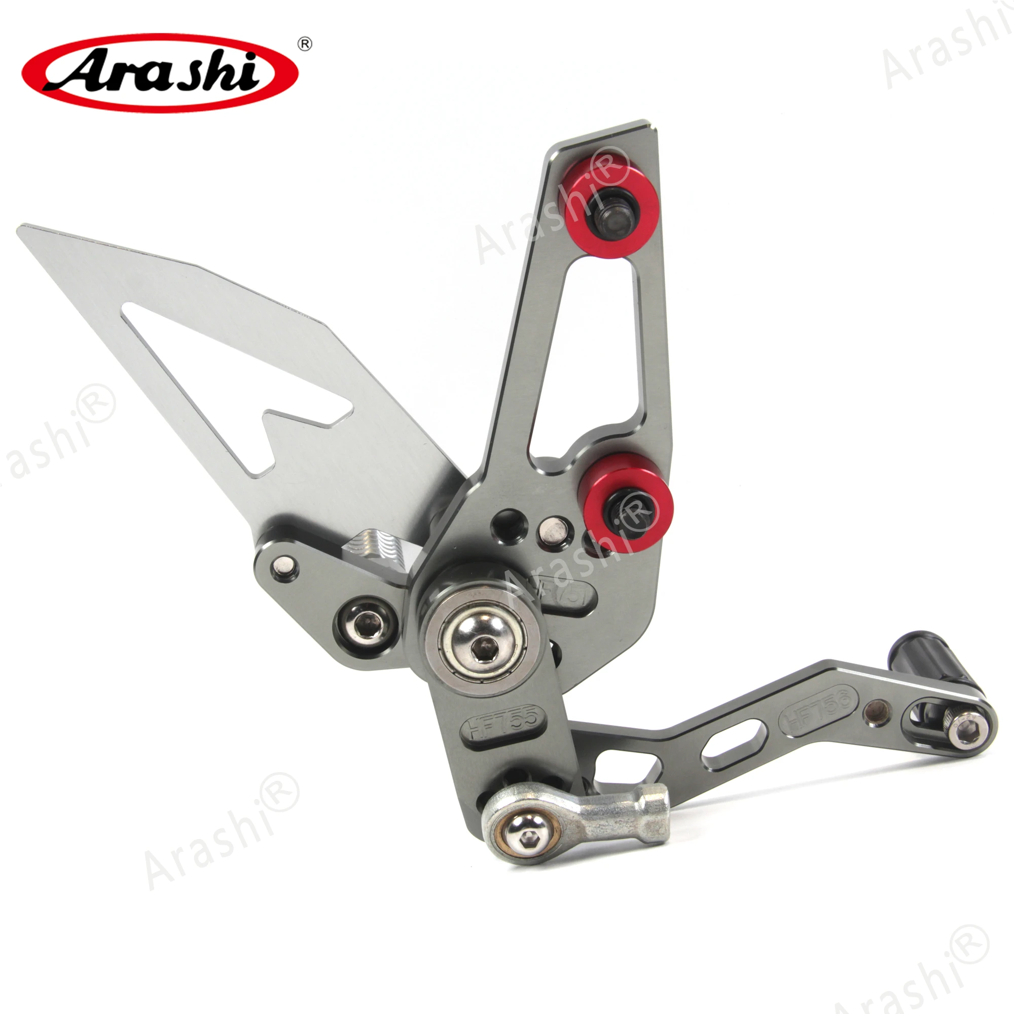 Arashi Rider Rearset Регулируемые подножки для TRIUMPH Speed Triple 1050 2011 2015 ног 2012 2013