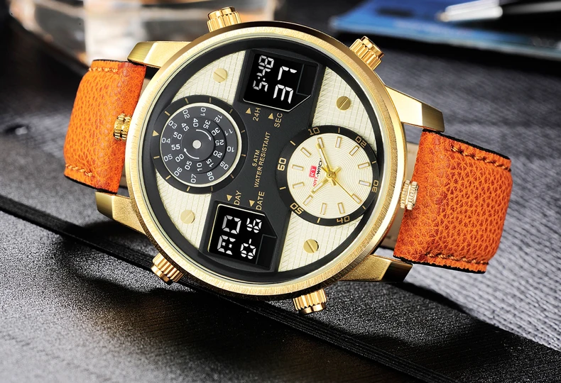 2021 New Fashion Brand Mens Watches Waterproof Sport Watch Men Electronic Timing Wrist Watches Clock Relogio Masculino 720