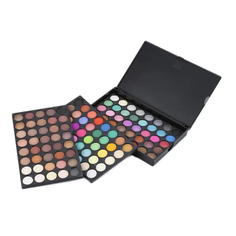 Popfeel 120 colors eyeshadow pallete the shadows makeup pallete waterproof Pigment matte eye shadow paleta de sombra TSLM1