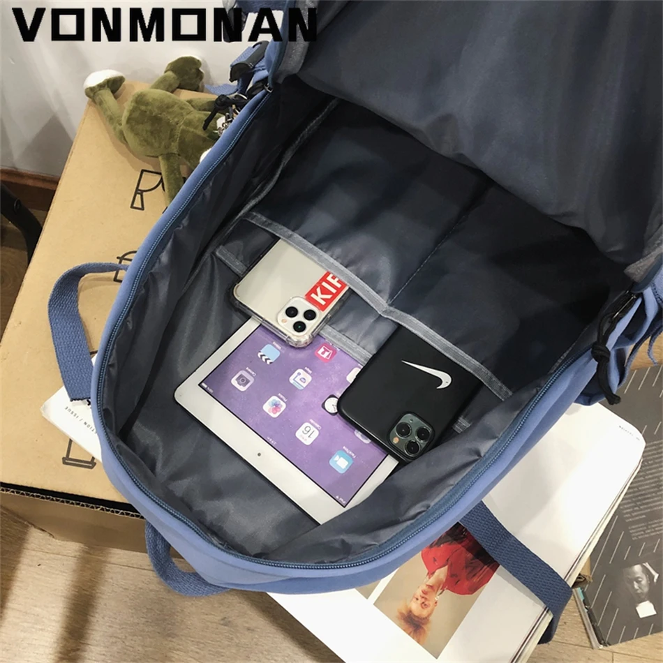 Women School Backpack Women School Backpack Black Nylon Bagpack Female Anti Theft Rucksack Casual Lady Travel Bag Korean Back Pack Mochila