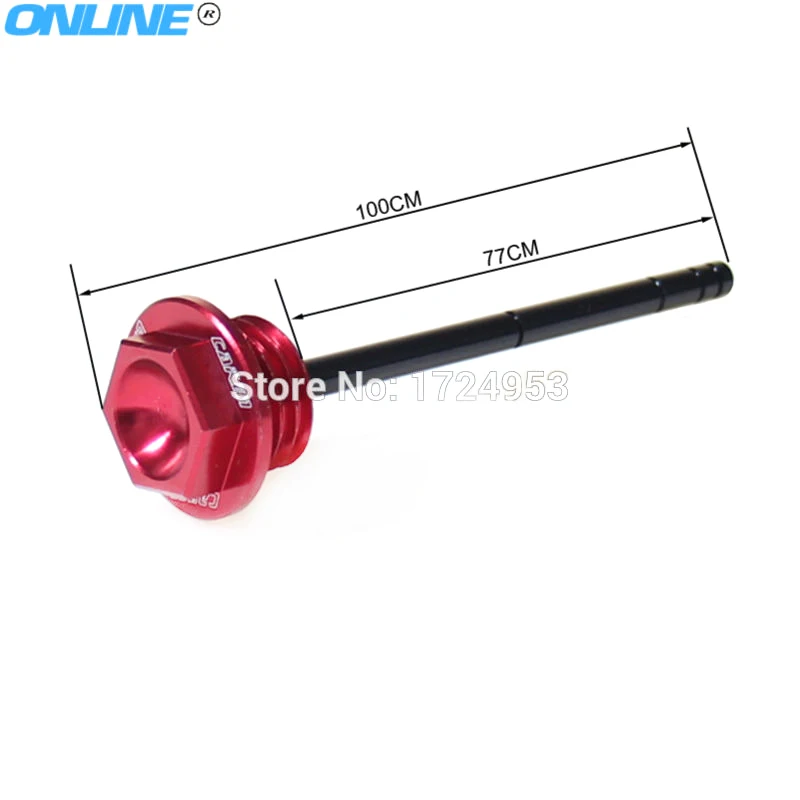 CRF250R 04-09 250X 04-14 двигатель для мотокросса с ЧПУ сплав Масляный щуп с фильтром пробки Запчасти для мотоциклов