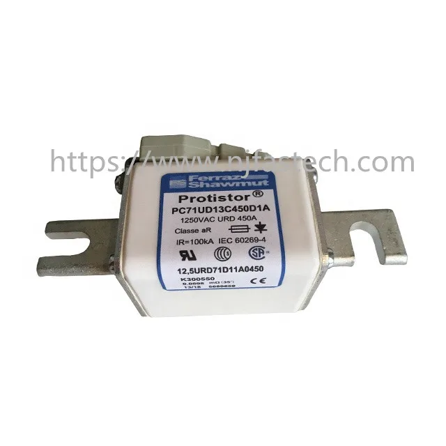 

New original 450A 1300V PC71UD13C450D1A fuse prices power fuse hrc fuse link