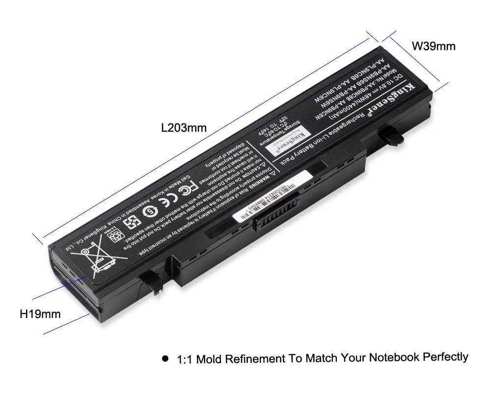 Bateria para Np350v5c Aa-pb9nc6b Kingsener Np350u5c Np350e5c Np355v5c Np355v5x Np305e5a Np300e5v Np300v5a Np300e5a Np300e5c - Imagem 4