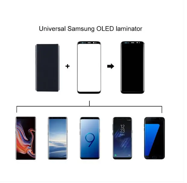 Сенсорный экран lcd OCA ламинирование выровнять формы OLED выравнивание форма для Samsung Galaxy S6 Edge