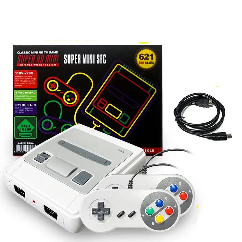 621 игра детство видео мини Классический 4K ТВ HDMI 8Bit игровая консоль ручной Ретро