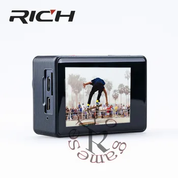 

10pcs/lot new S200DR dual screen 4K with 2.4G remote control wifi camera diving aerial ultra-thin outdoor sports DV waterproof