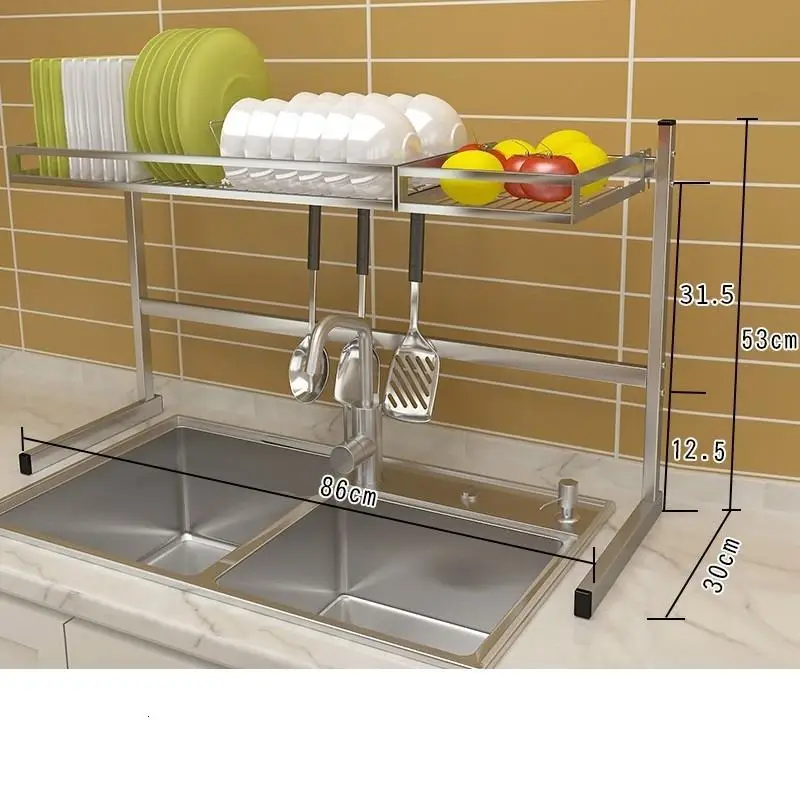 Сушилка для посуды Keuken Organizadores De Especias из нержавеющей стали Organizador Rack Cocina Cuisine Mutfak кухонный Органайзер - Цвет: Number 5