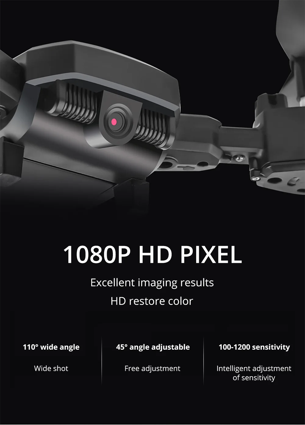 AHOHA RC Quadcopter Remote Controll Camera Drone With HD Camera FPV WIFI 720P/1080P Foldable Mini Altitude Hold Helicopter Toys