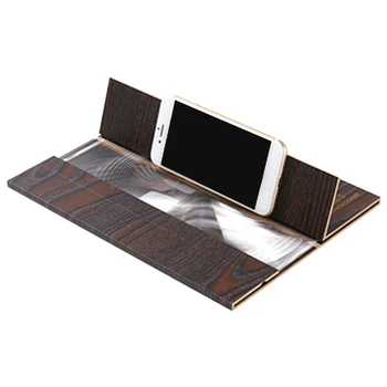 

2-in-1 12inch Mobile Phone Screen Magnifier Amplifier Folding Enlarged Expander Stand for Video Phone Car Holder Phone Projector