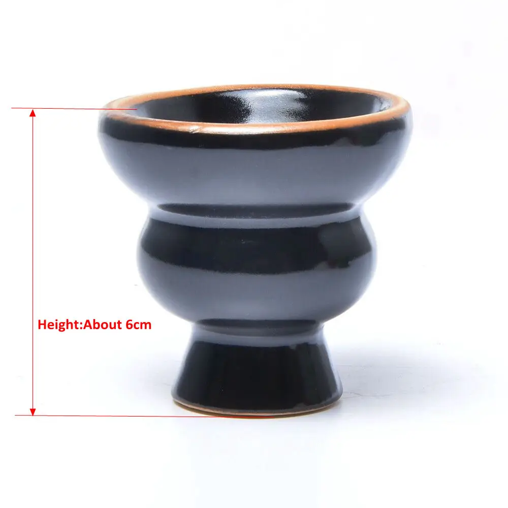 Ceramic Hookah Bowl Nargile Cachimba Shisha Pipe Flavor Bowls for Sisha Chicha Narguile Accessories