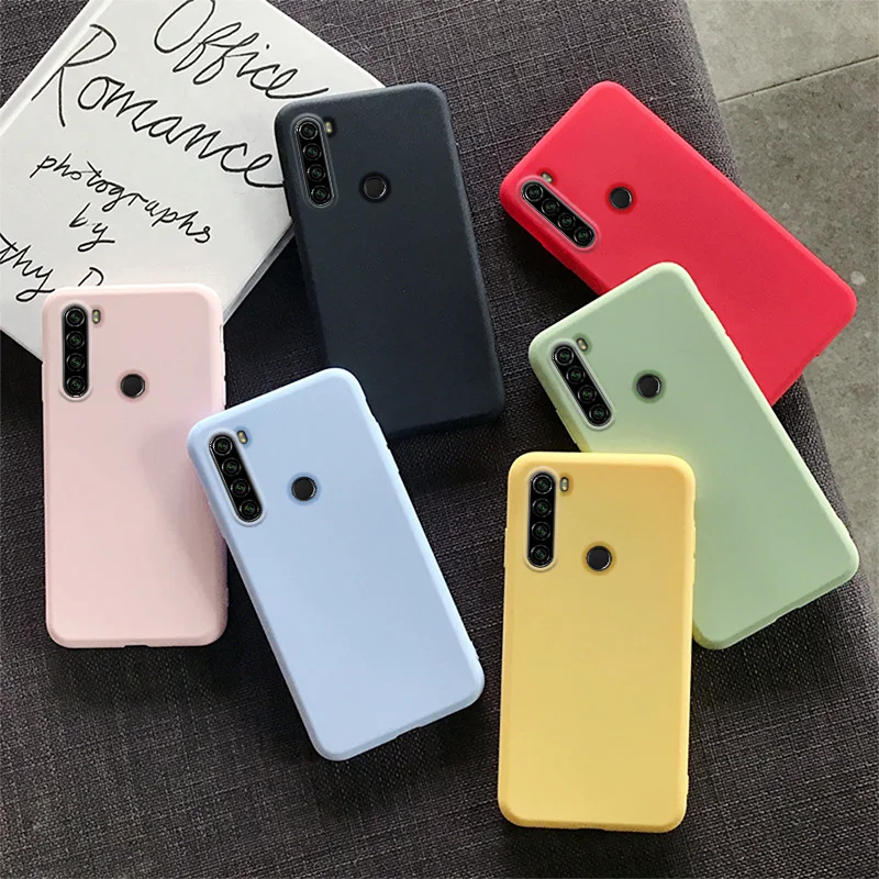 Модный чехол карамельных цветов для Xiaomi Redmi Note 8 7 6 5 Pro 4 4X 3 4A 5A 6A 7A 8A GO S2 K20 мягкий