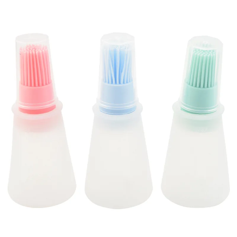 Kitchen Accessories Tools Silicone Oil Brush Basting Brushes Cake Butter Bread Pastry Brush Cooking Utensil Kitchen Gadgets BBQ