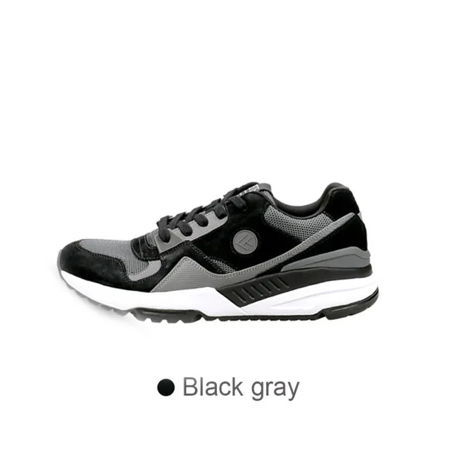Xiaomi FREETIE 90 Ретро спортивная обувь мужская повседневная обувь для бега дышащие износостойкие кроссовки ударные эластичные ботинки - Цвет: Black Grey 40