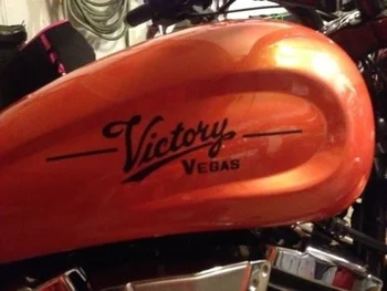 

4Pcs/Set of Victory Vegas Decals Gas Tank USA stickers motorcycle motorcycles