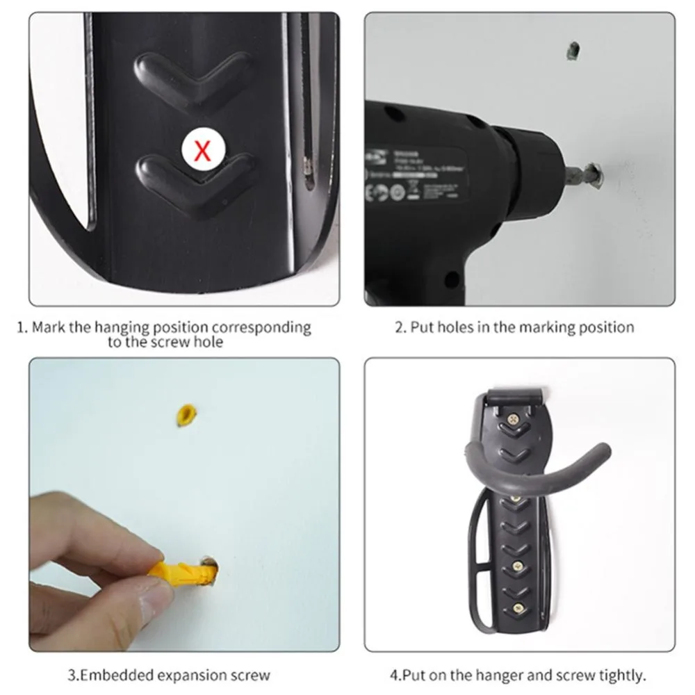 For-Xiaomi-M365-Electric-Scooter-Wall-Holder-Hanger-Stand-Mounted-Hanging-Rack-Storage-Hook-Scooter-Skateboard (2)