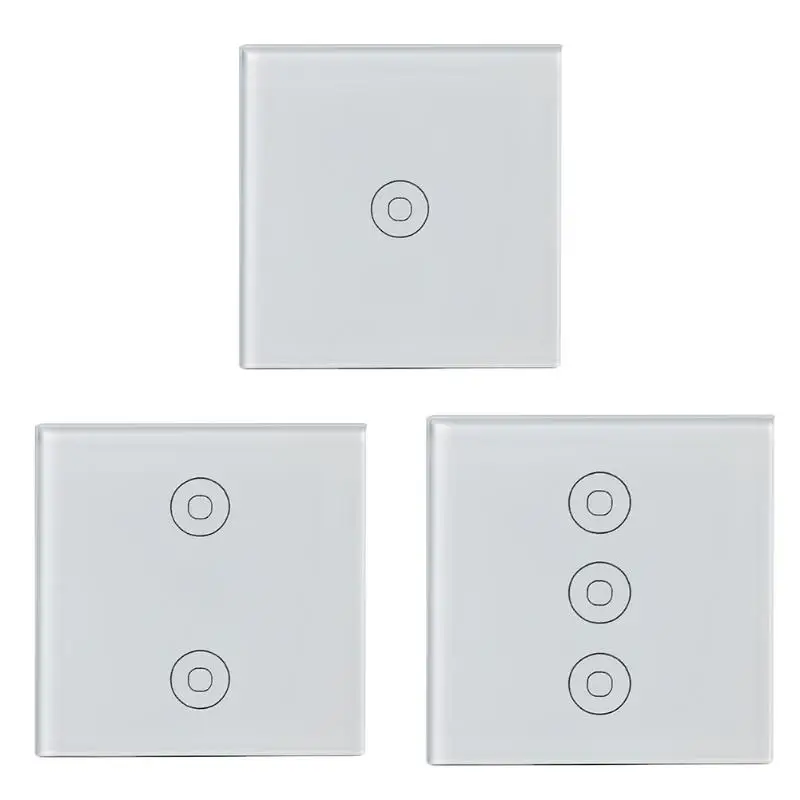 

AC110-240V WiFi Smart Switch Environmental Protection and Durability Compatible with Alexa Google Home Smart Wall Switch