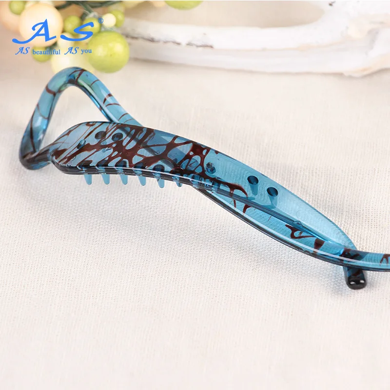 

As Genuine Product Korean-style Women's Character niu jia shu jia Ponytail Clip Simple Fashion Hair Accessories Barrettes