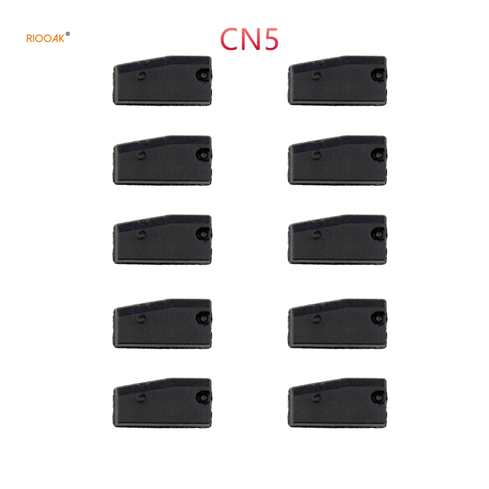 RIOOAK 10PCS CN5 Car Key Chip Copy for Toyota G 80Bits Auto Transponder CN5 Chip for CN900 ND900 Replace CN2 Copy 4D TPX2