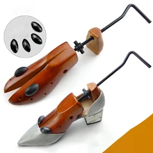 1pcs Shoe Stretcher Wooden Shoes Tree Shaper Rack Unisex Wood Adjustable Flats Pumps Support Boots Expander Trees Size S/M/L