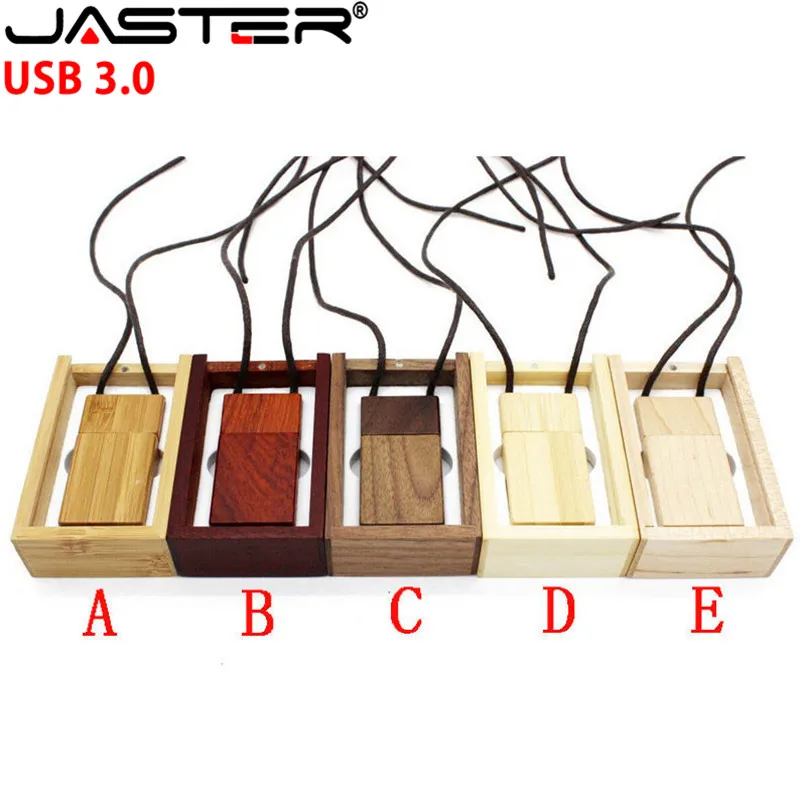 JASTER Универсальный USB 3,0 деревянный USB 5 шт. Бесплатная Настройка логотипа 8 ГБ 16 ГБ 32 ГБ 64 Гб 128 ГБ Браслет Микро пеньковая веревка usb