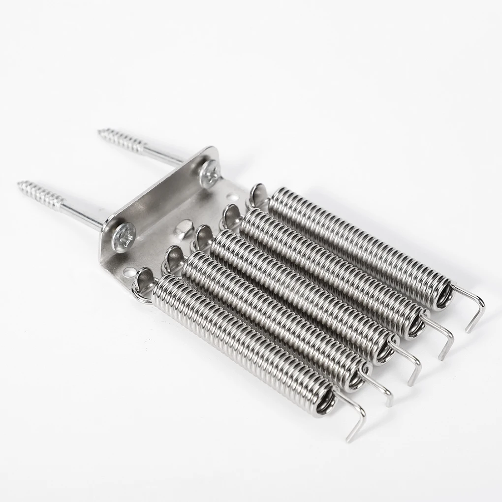 6 Viti Ponte Tremolo Per Chitarra PRS - 27mm M3.5, Ricambio Per Manico E Piastre, Argento - Foto 7